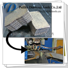 Sharp Cutting Stone Edge Diamond Cutting Marble Segment for Granite